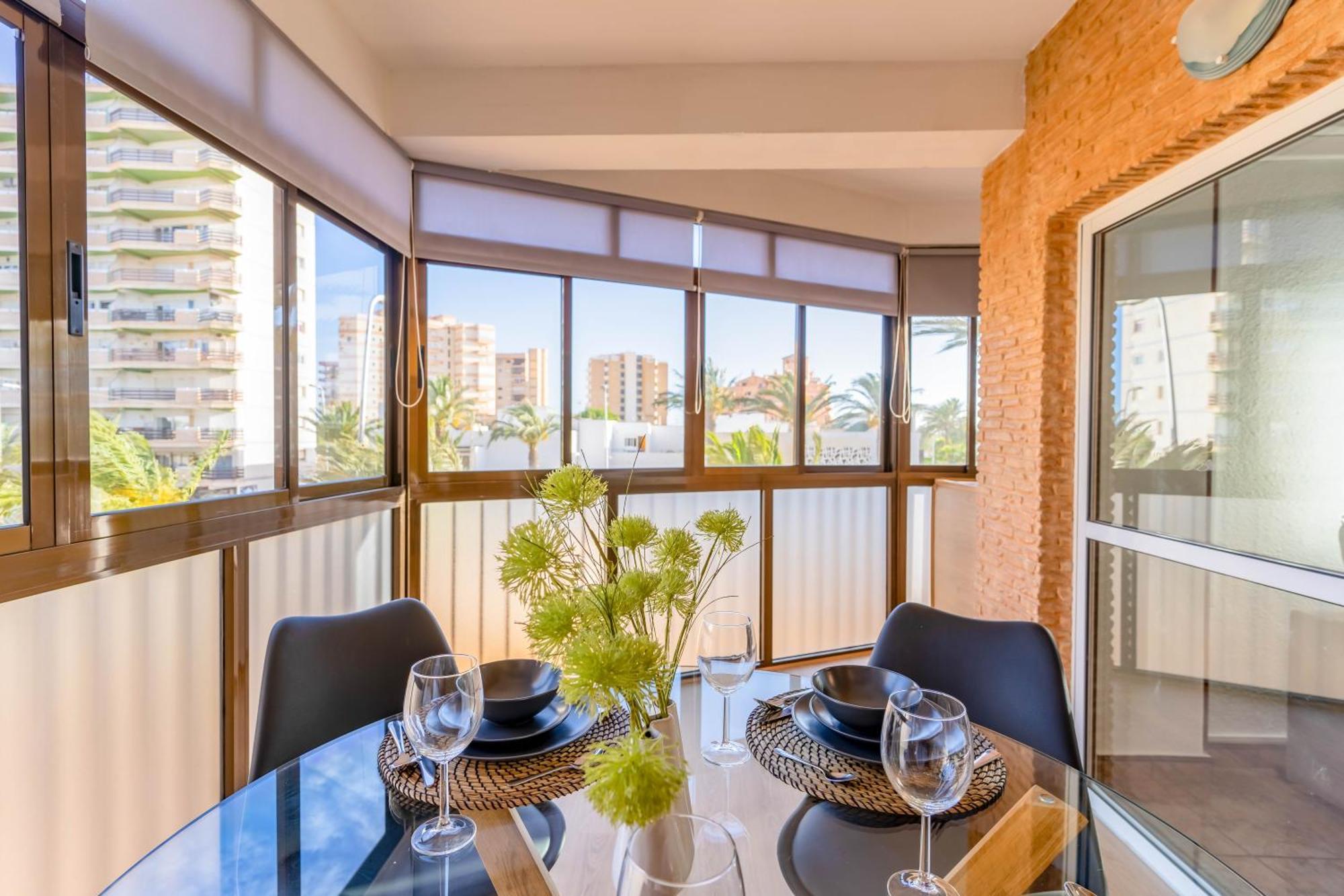 Apartamento Gaviotas II R&R Roquetas de Mar Bagian luar foto