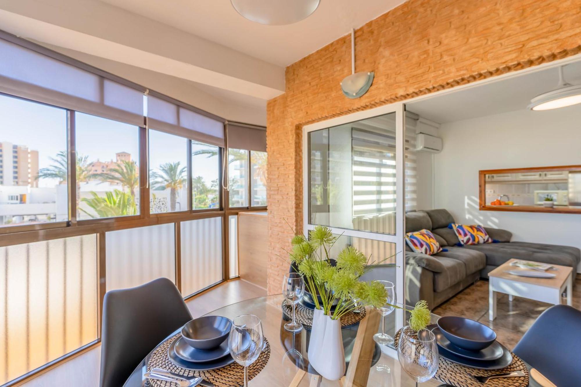 Apartamento Gaviotas II R&R Roquetas de Mar Bagian luar foto